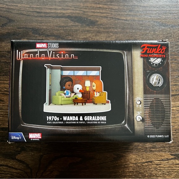 Funko Mini Moments WandaVision 1970s - Wanda & Geraldine (Marvel Studios) | NIB - Picture 2 of 2